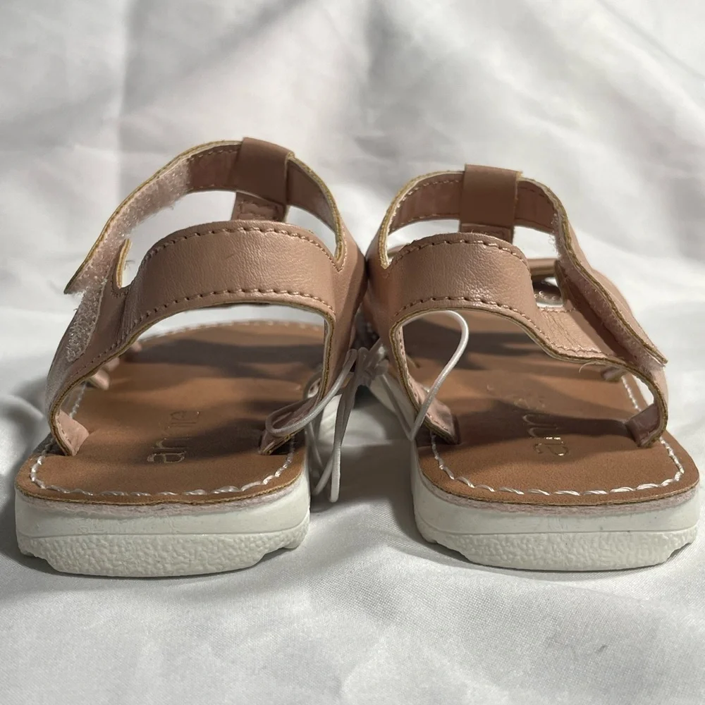 Annie Baby Girls Sandals Strappy Sling Back Open Toe Shoes NWT Sz 6M - Picture 6 of 8